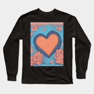 Heartfelt Expressions: Exploring the Depths of Love through Art and Emotion Long Sleeve T-Shirt